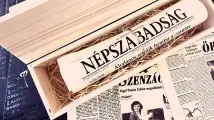 Szép fadobozban 12 oldalas születésnapi újság akár 1 munkanap alatt
