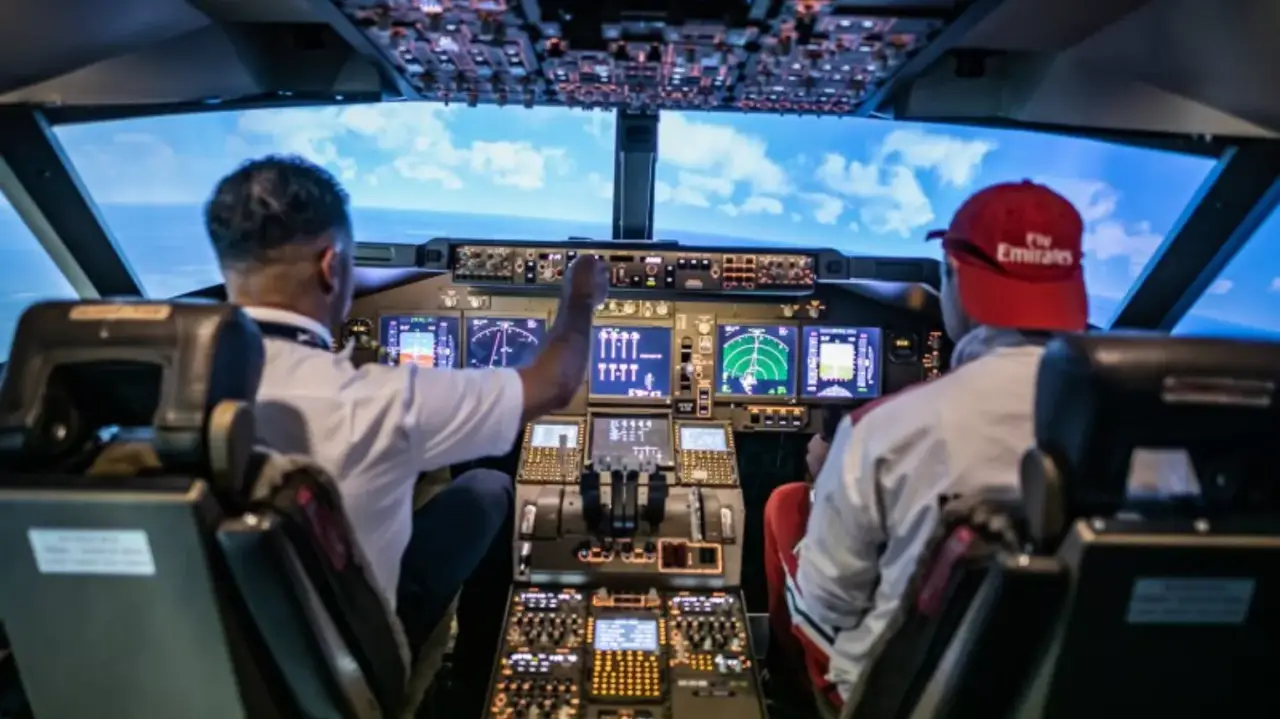 Boeing 747-es Szimulátorban 90 perces repülés