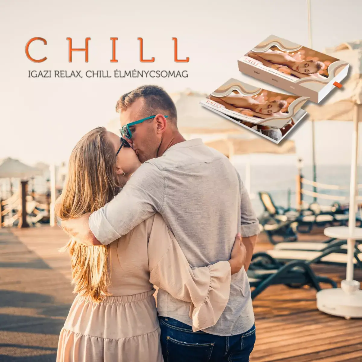 “Chill”-Relax élménycsomag 100 pihentető élményből választhat