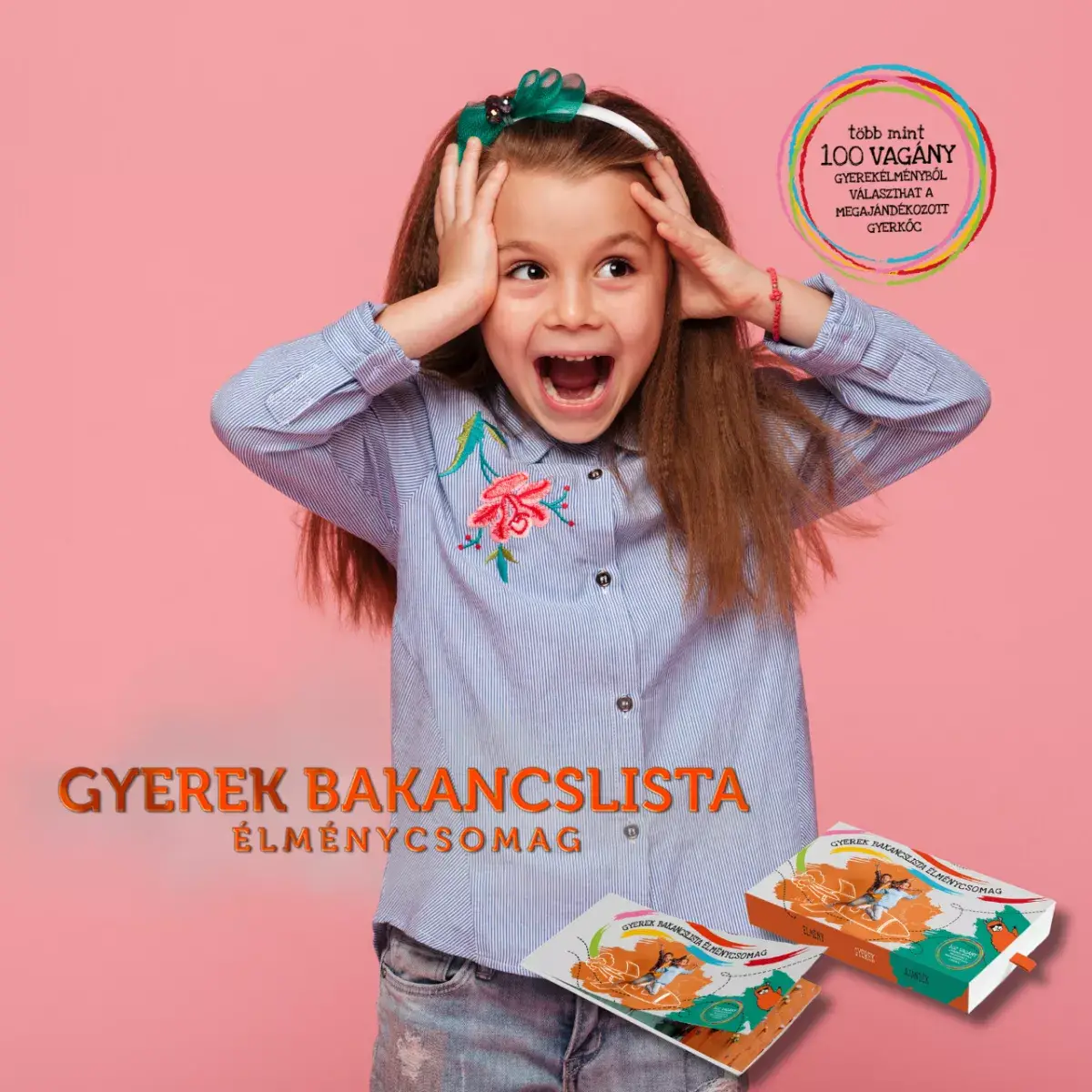 Örökmozgó élményutalvány gyerekeknek/ 100 menő program