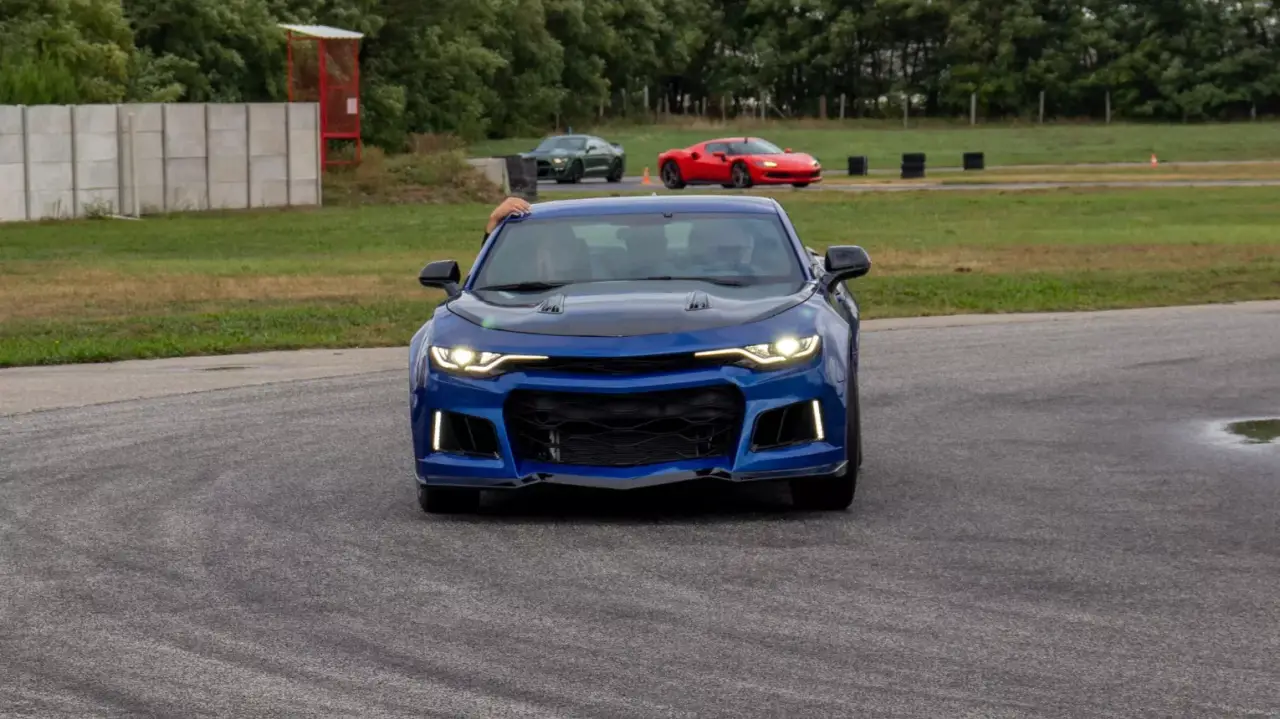 Chevrolet Camaro élményvezetés az Euroringen
