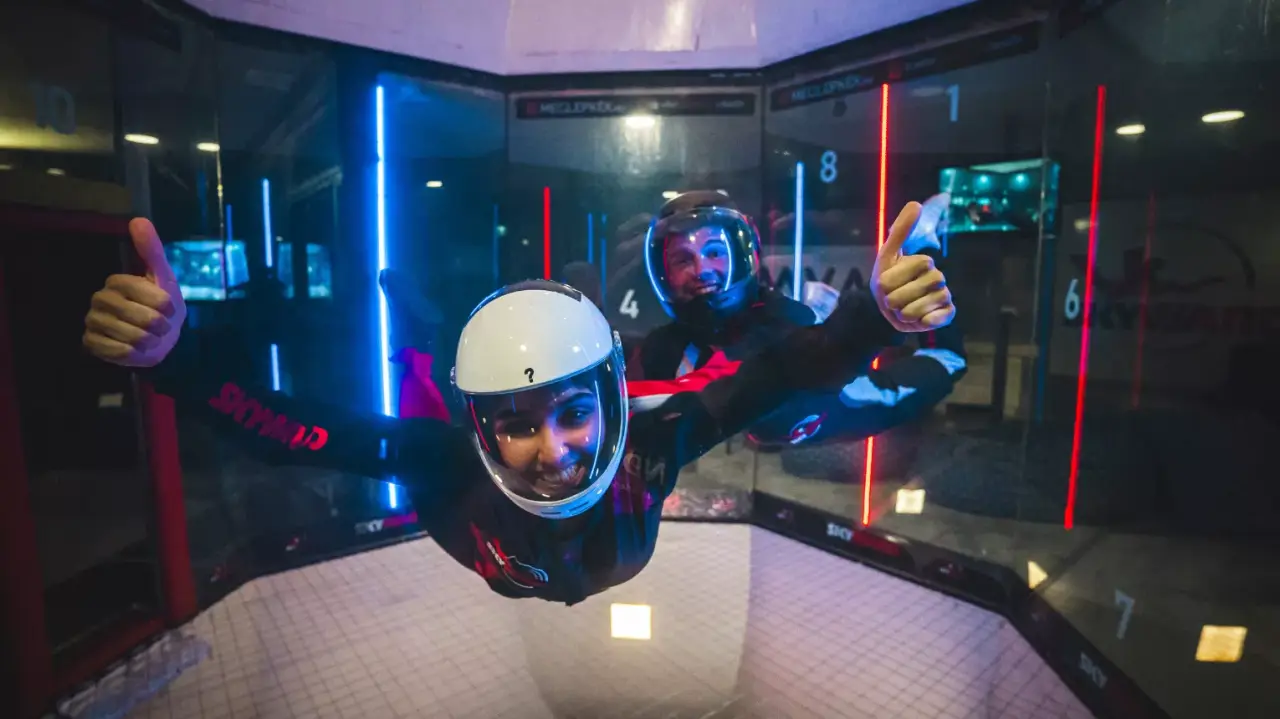 Lebegés a szélcsatornában 1 fő részére + ajándék videó