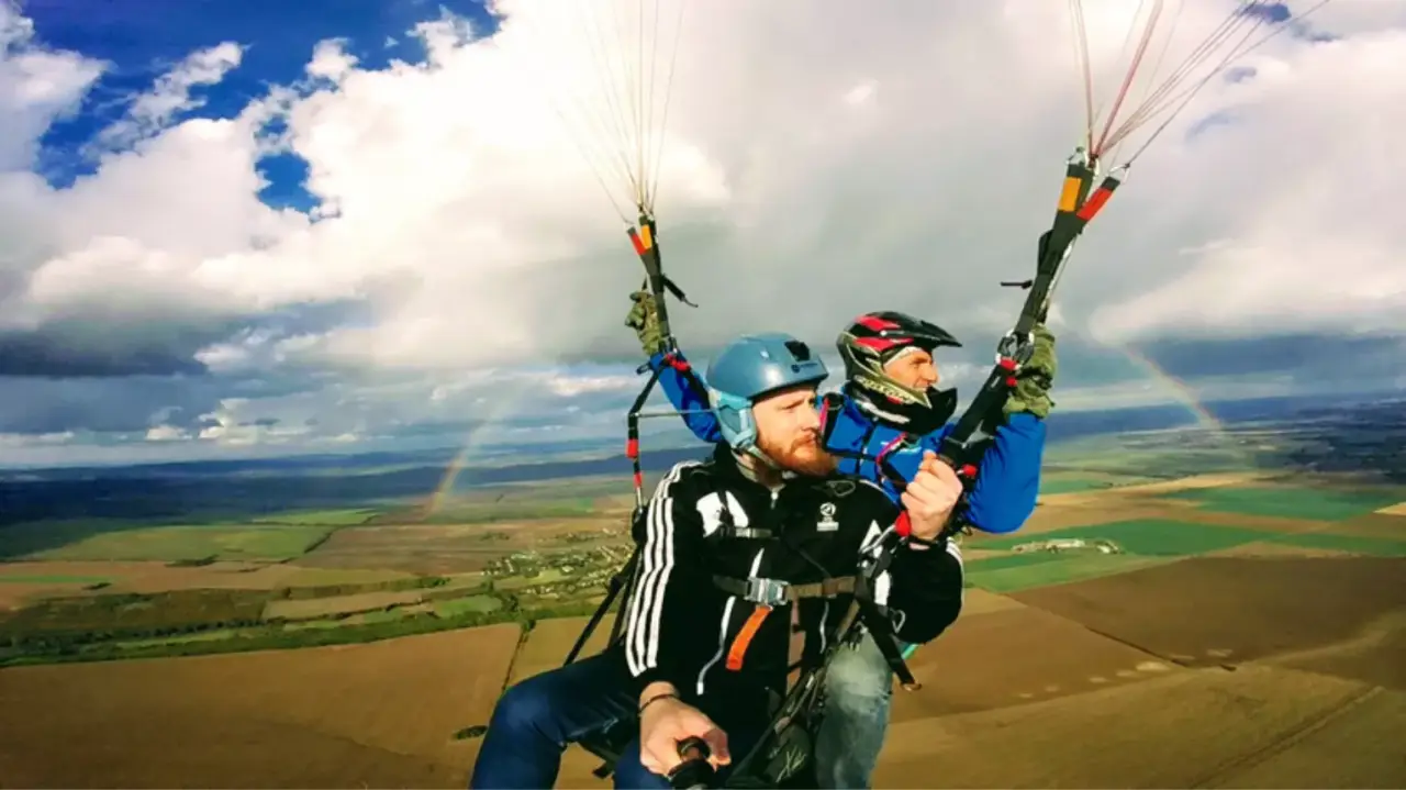 Hegyi Siklóernyős Tandemrepülés + Termik repülés/ 40-60 perc