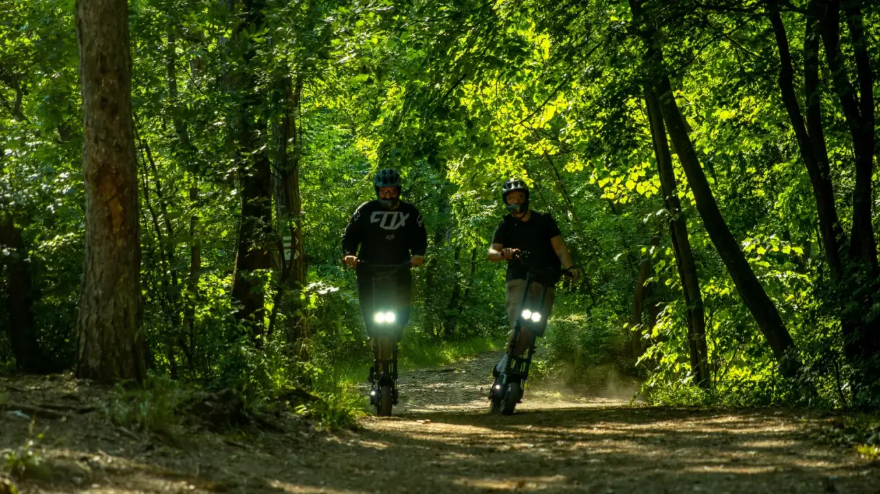 Könnyed Nitrollers túraélmény Normafán