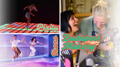 "HAPPY" páros 3 az 1-ben élménynap! – Pixity & IKONO & Budapest Makery