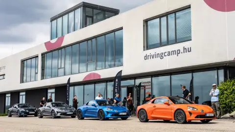 Téli felkészítő Tréning Zsámbékon a Drivingcampen Saját Autóval 6