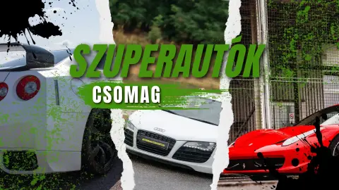 Szuperautók élménycsomag a Kakucs Ringen 1