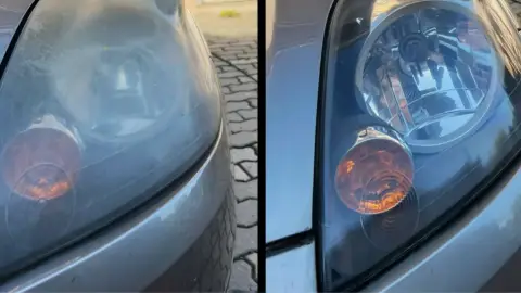 Az autókozmetika, ami házhoz jön! – Fényszóró polírozás 6