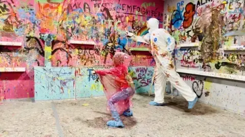 Színes káosz Apával! - 45 perces páros Fröcskölés