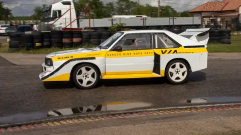 Audi S1 Rallyautó élményvezetés Ausztriában Párndorf mellett 1