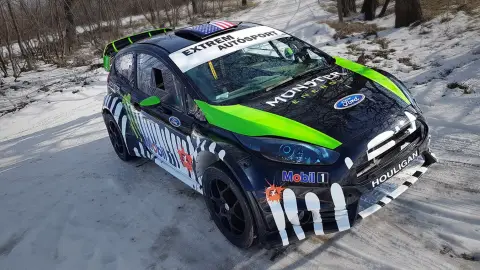 Ford Fiesta Rally élményautózás gyerekeknek a Kakucs Ringen 1