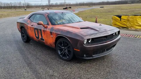 Dodge Challenger élményautózás gyerekeknek a Kakucs Ringen*
