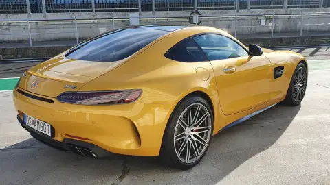 Mercedes AMG GT C Coupe vezetés a Kakucs Ringen 3