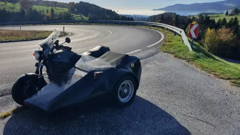 Oldalkocsis motorkerékpár túra a Gerecse keleti lábánál 3