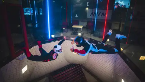 Szélcsatornás élmény taxiztatással 9 méteres magasságban 2