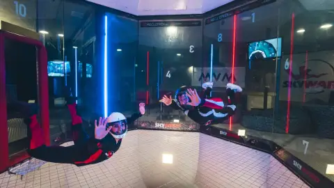 Szélcsatornás élmény taxiztatással 9 méteres magasságban 3