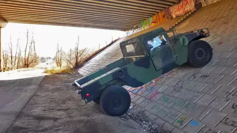 Igazi katonai Hummer, HUMVEE utcai élményvezetés 1