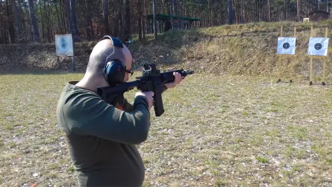 Terminátor EXTRA élménylövészet Győr mellett a Ballistic lőtéren