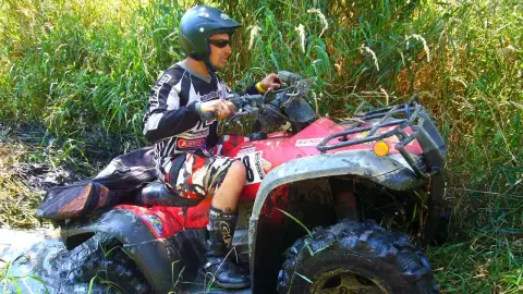 Izgalmas anya-fia quad-kaland Törökbálint környékén 2