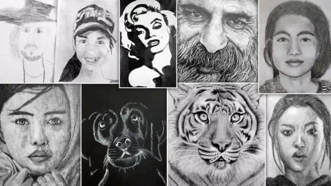 Jobb agyféltekés rajztanfolyam/tábor gyerekeknek a Valdor Art iskolában 3