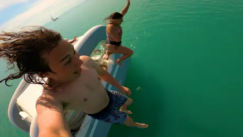 Portless Delux II Catamarán bérlés Balatonaligán 2