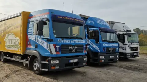 MAN teherautó élményvezetés Kiskunfélegyházán 2