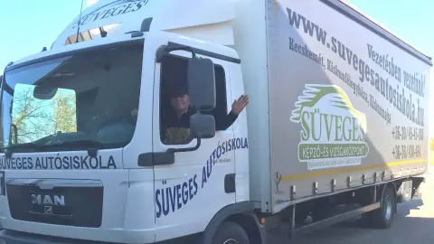 MAN teherautó élményvezetés Kiskunfélegyházán