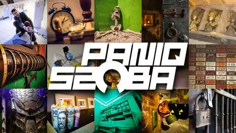 Családi Pániq szobás szabadulószoba 12 választható pályával