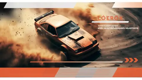 “Lóerő”-Autós élménycsomag közel 100 választható guruló programmal 1