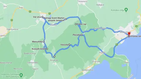 4 órás Vespa robogótúra Nagyvázsonyba kemény 50 köbcentivel 2