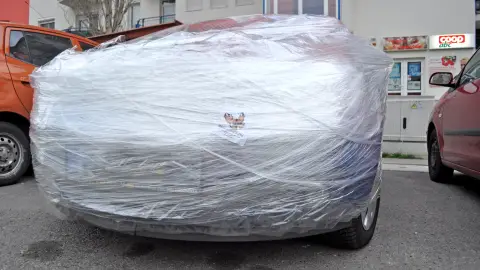 Autó csomagolás, extra meglepetés 4