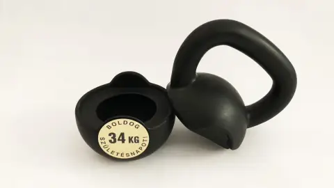 Kettlebell cukorka tartó egyedi gravírozással 1