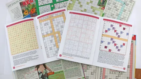 Rejtvényfüzet, sablon megfejtéssel, saját címlapfotóval 4