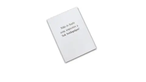 Egyedi személyre szabott vers-bőrkötésben 4