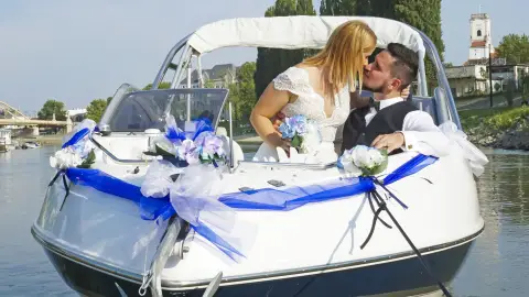 Jegyes, esküvői fotózás sétahajózással 2