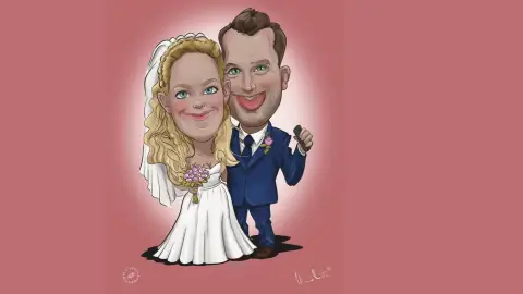 “LÚD” Karikatúrák ajándékba színesben 8